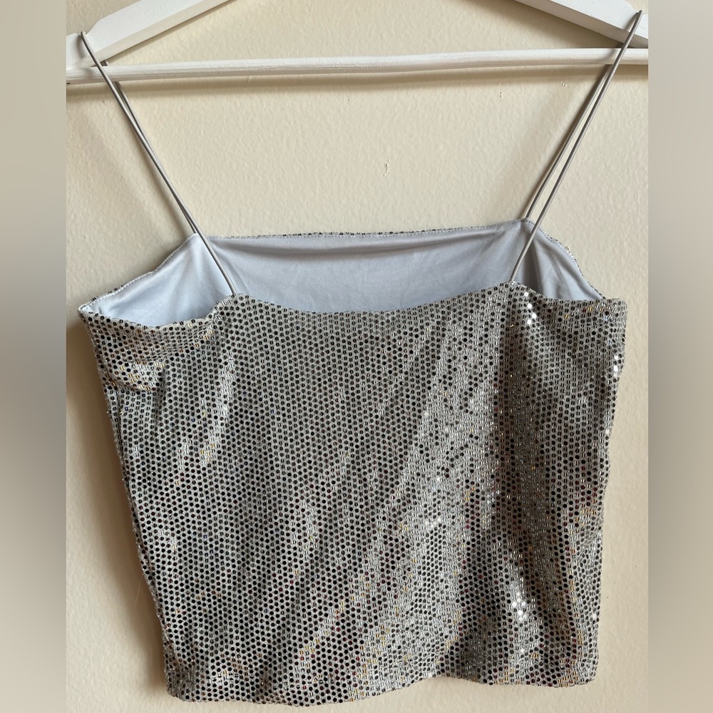 NWT Forever 21 S Sequin Top - Picture 4 of 8
